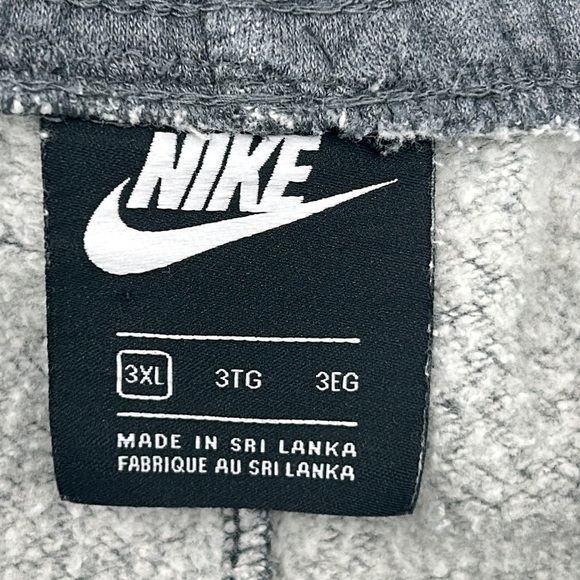NIKE SPORTSWEAR CLUB FLEECE SWEATPANTS MENS SIZE 3XL GRAY - Picture 5 of 9